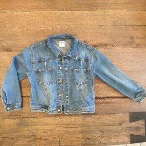 Mayoral Girls Washed Denim Jacket size 9 💙